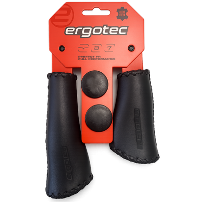 Ergotec Handvatten Monaco Leer Lang Kort Zwart