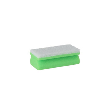 Multy greepsponsen groen wit 10 stuks | 2 stuks