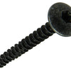 Mack 1019969 - luikschroef zwart 6,0 x 50 mm 7st | 5 stuks