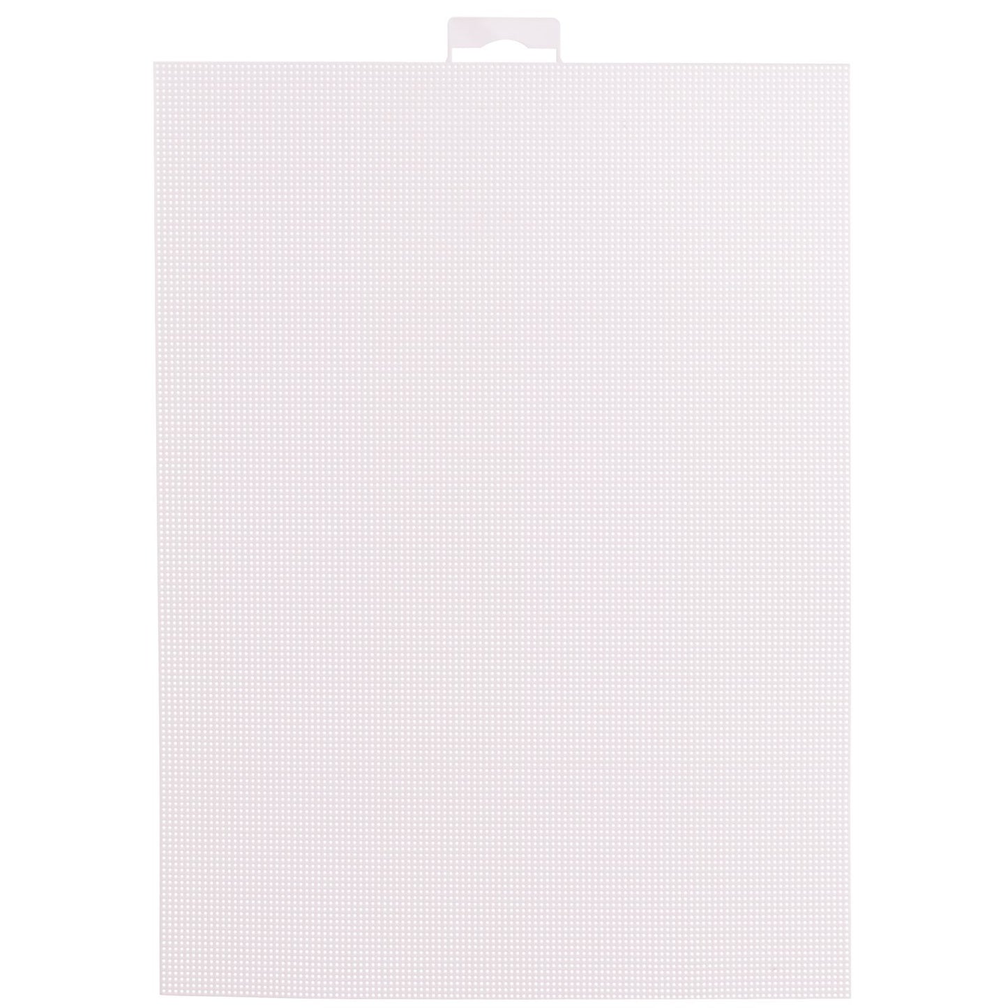 Vaessen creative • plastic stramien 21x28cm 14mesh wit
