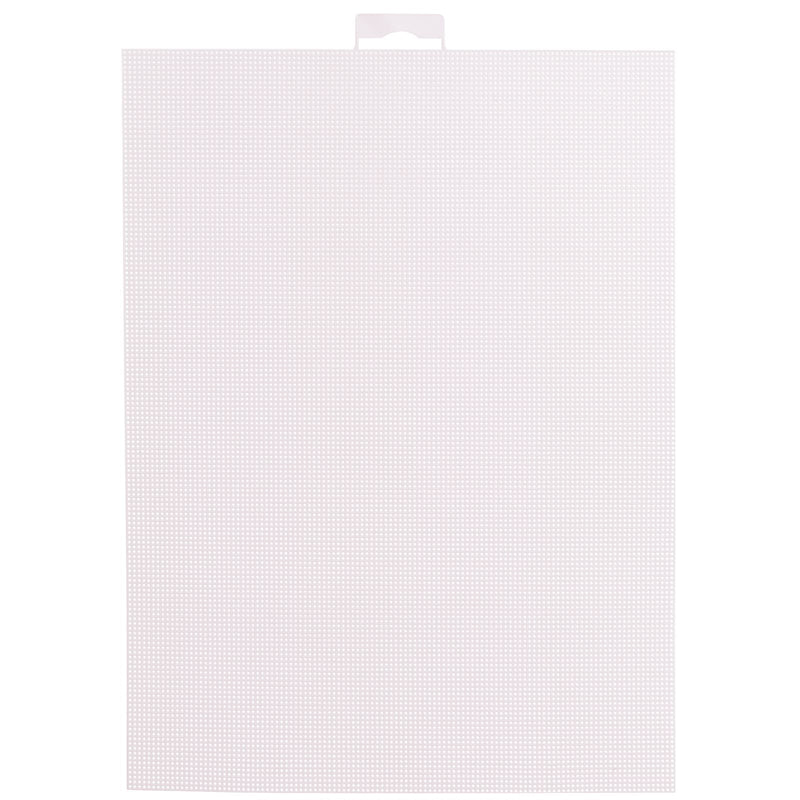 Vaessen creative • plastic stramien 21x28cm 14mesh wit