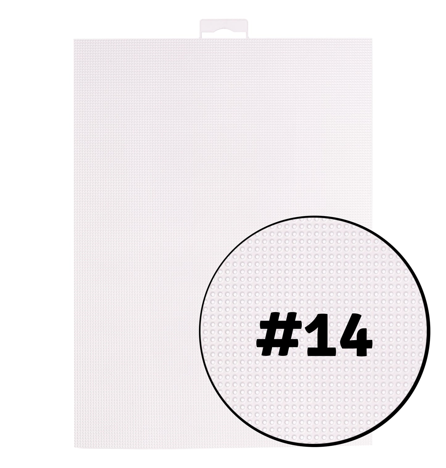 Vaessen creative • plastic stramien 21x28cm 14mesh transparant