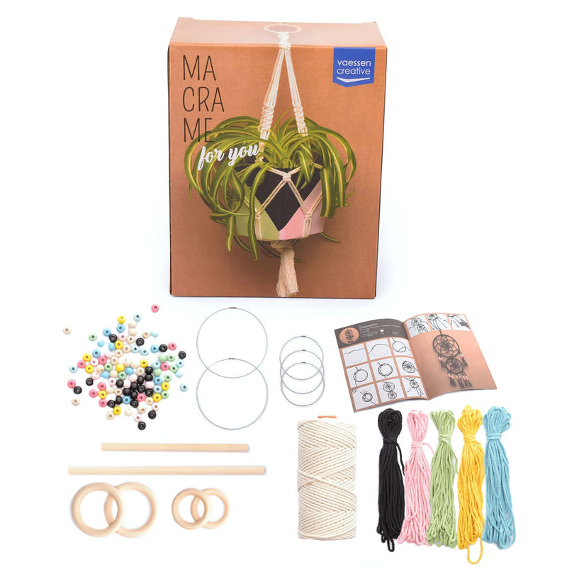 Vaessen creative • macramé weefset