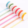 Vaessen creative • organzalint 6 kleuren 6mmx2m zomer