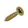 Mack 1017956 - spaanplaatschroef vz kop geelverz.200st 2,5 x 12 mm | 10 stuks