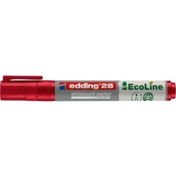 Whiteboard-marker edding 28 rood niet permanent