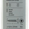 Mack 1017969 - spaanplaatschroef vz kop geelverz. 80st 4,0 x 20 mm | 5 stuks