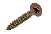 Mack 1017978 - spaanplaatschroef vz kop geelverz. 50st 4,5 x 30 mm | 5 stuks - afbeelding 1