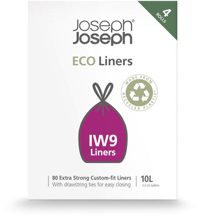 Joseph joseph afvalzak, iw9, 10l, 80stuks – | eco