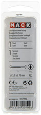 Mack 1017990 - spaanplaatschroef vz kop geelverz. 20st 5,0 x 70 mm | 5 stuks