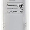 Mack 1017991 - spaanplaatschroef vz kop geelverz. 20st 5,0 x 80 mm | 5 stuks