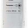 Mack 1017993 - spaanplaatschroef vz kop geelverz. 16st 5,0 x 100 mm | 5 stuks