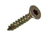 Mack 1018000 - spaanplschr.vzkop-zelfb. geelverz 200 st 3,0 x 16 mm | 5 stuks - afbeelding 1