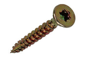 Mack 1018004 - spaanplschr.vzkop-zelfb. geelverz. 85 st 3,5 x 25 mm | 5 stuks - afbeelding 1