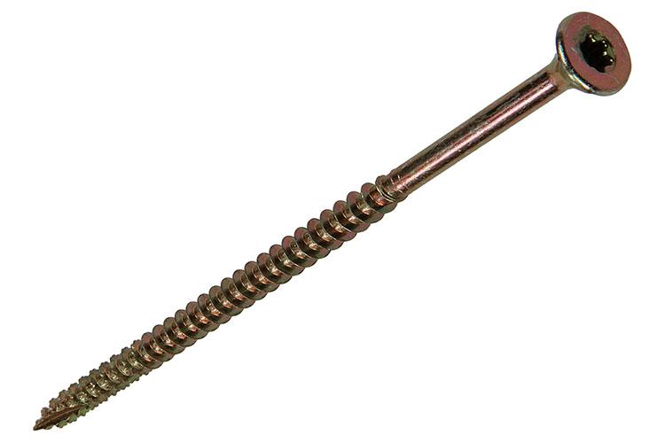 Mack 1018027 - spaanplschr.vzkop-zelfb. geelverz. 16 st 5,0 x 100 mm | 5 stuks