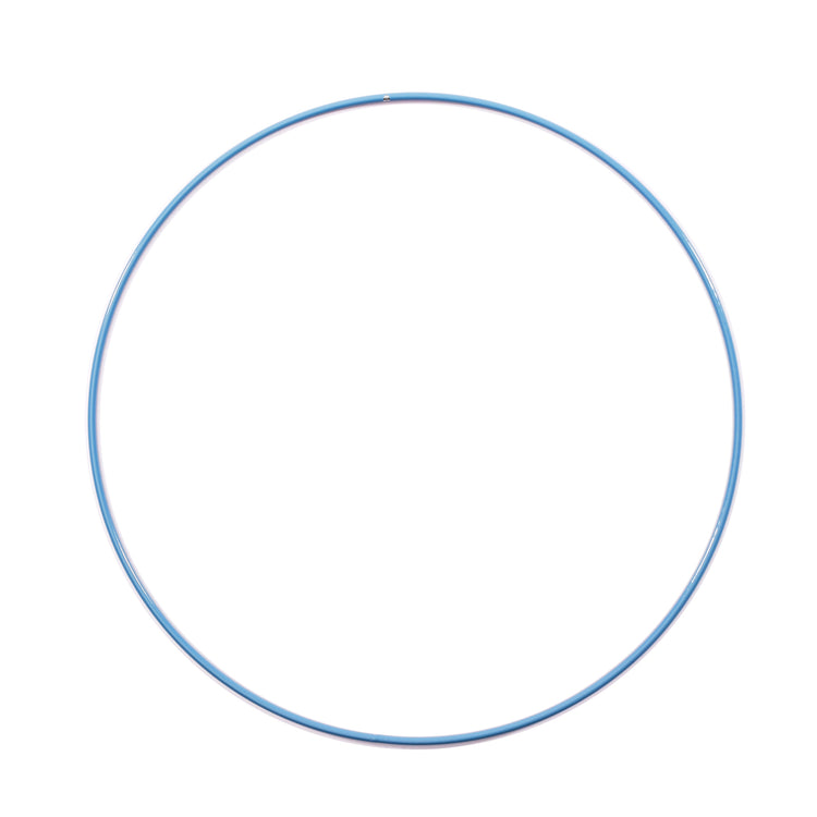 Vaessen creative • metalen ring ø25cm 3mm blauw