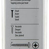Mack 1018056 - zelftappende schroef cylkop verz. 80 st 2,9 x 19 mm | 10 stuks