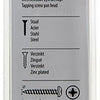 Mack 1018059 - zelftappende schroef cylkop verz. 74 st 3,5 x 16 mm | 10 stuks