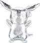 Jazwares pokémon pluche knuffel 25th anniversary silver version pikachu 30 cm zilverkleurig