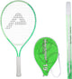 Ama sport kinder tennisracket groen 19 inch – lichtgewicht junior racket met tas – ideaal voor beginners –