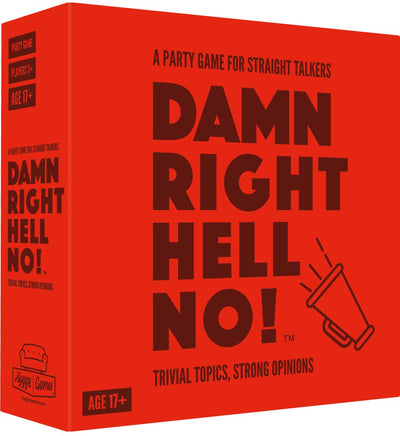 Koelkastpoezie hygge games party game partyspel - damn right hell no