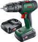 Bosch universalimpact 18 accuboormachine - met 2x 18 v accu (1.5 ah) en lader