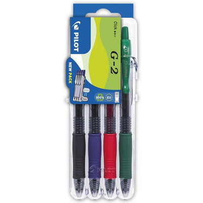 Pilot pen g-2 kleurenassortiment