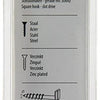 Mack 1018149 - schroefduim met gleuf verzinkt18 st 5,0 x 40 mm | 5 stuks
