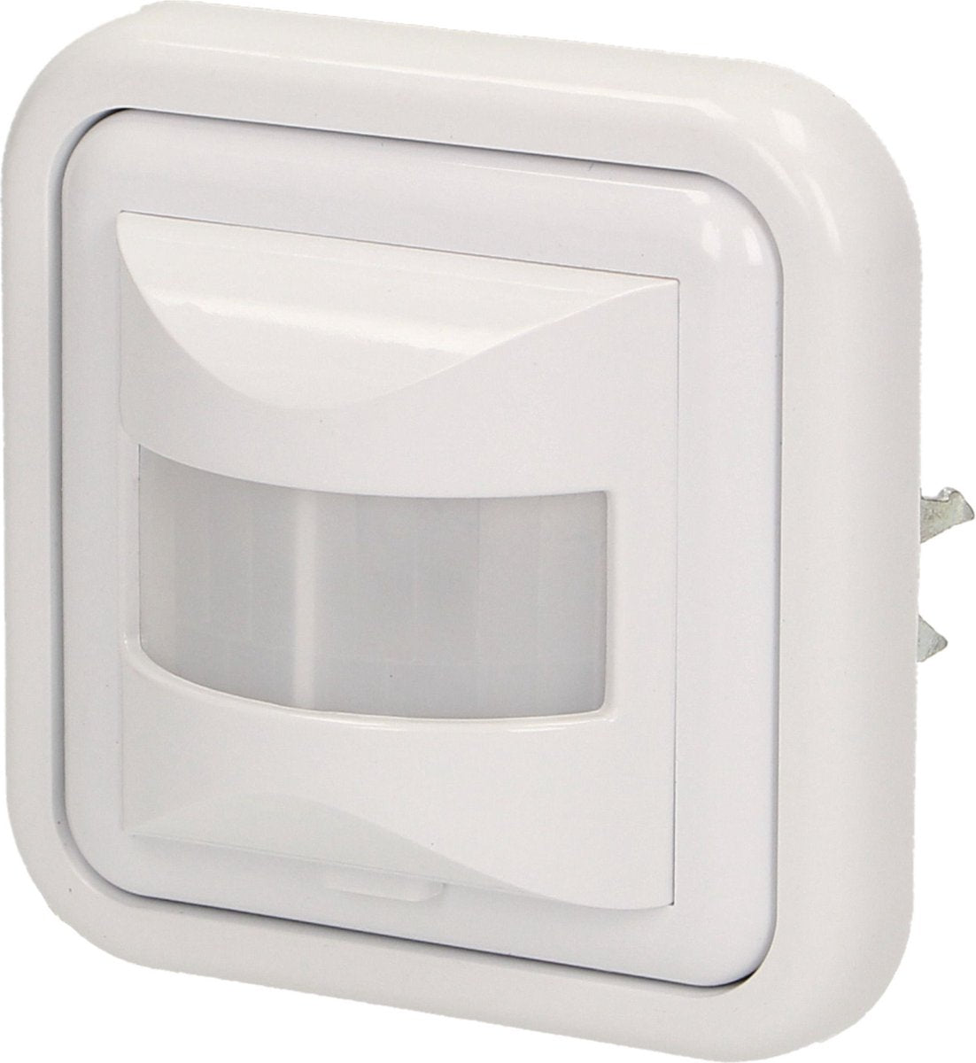 Orno bewegingssensor inbouw ip20 - pir bewegingsmelder voor binnen met detectiehoek 160° - bewegingsdetector met 3-draads aansluiting - wit