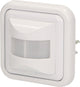 Orno bewegingssensor inbouw ip20 - pir bewegingsmelder voor binnen met detectiehoek 160° - bewegingsdetector met 3-draads aansluiting - wit