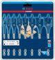 Bosch expert self cut speed boorset - 8-delige houtborenset