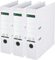 Leitz 180° ordner pp a4 - rugbreedte van 80mm - voordeelverpakking (3 stuks) - wit