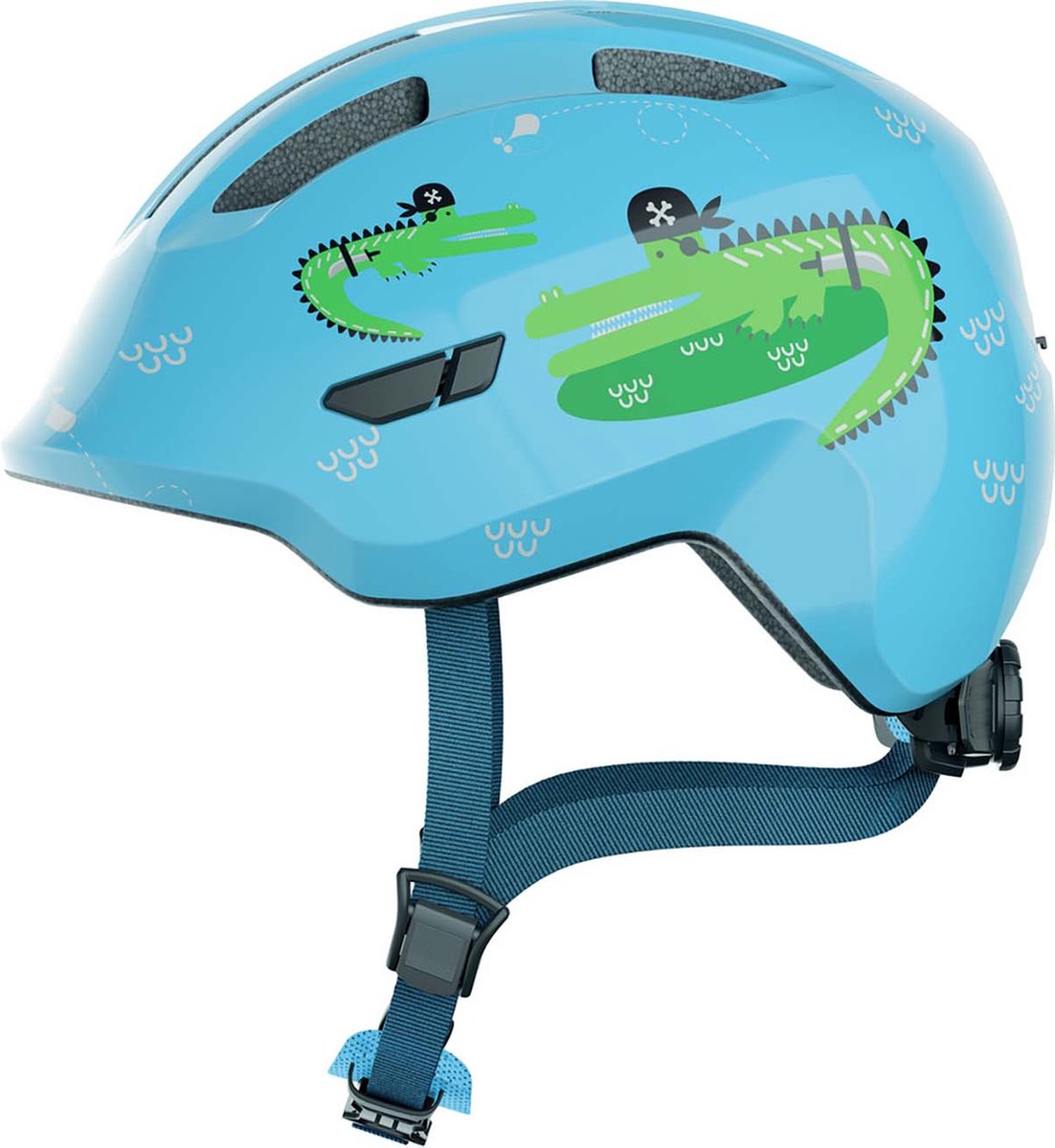 Abus helm Smiley 3.0 Blauw croco S 45-50cm