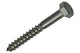 Mack 1020014 - houtdraadbout roestvrijstaal 6 st 8 x 70 mm | 5 stuks