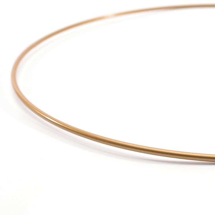 Vaessen creative • metalen ringen set ø20cm 3mm antiek goud 4x