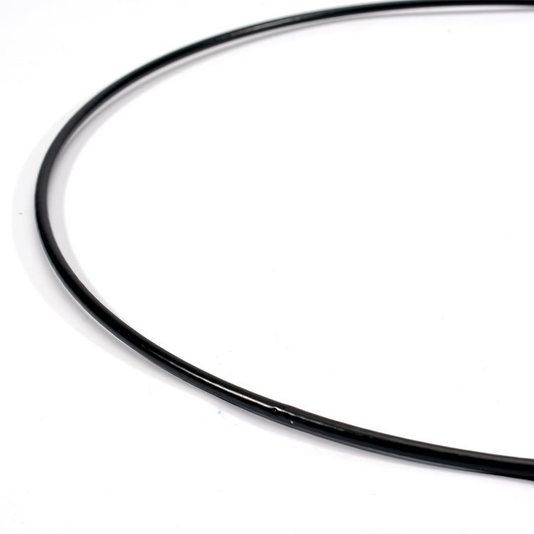 Vaessen creative • metalen ringen set ø20cm 3mm zwart 4x