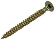Mack 1020081 - spaanplaatschroef vz kop geel vz 200 st 3,0 x 35 mm | 5 stuks - afbeelding 1