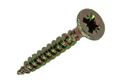 Mack 1020083 - spaanplaatschroef vz kop geel vz 200 st 3,5 x 25 mm | 5 stuks - afbeelding 1