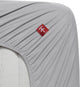 Beddinghouse - percale-katoen - split-topper - hoeslaken - 180x200 cm - licht grijs