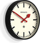 Newgate universal railway wandklok zwart 43cm