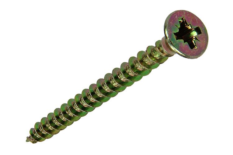 Mack 1020086 - spaanplaatschroef vz kop geelvz 200 st 3,5 x 40 mm | 5 stuks