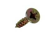 Mack 1020089 - spaanplaatschroef vz kop geel vz 200 st 4,0 x 16 mm | 5 stuks - afbeelding 1