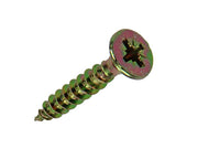 Mack 1020111 - spaanplaatschroef vz kop geel vz 200 st 5,0 x 30 mm | 5 stuks - afbeelding 1