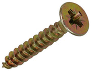 Mack 1020121 - spaanplaatschroef vz kop geel vz 100 st 6,0 x 40 mm | 5 stuks - afbeelding 1
