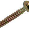 Mack 1020122 - spaanplaatschroef vz kop geel vz 100 st 6,0 x 50 mm | 5 stuks