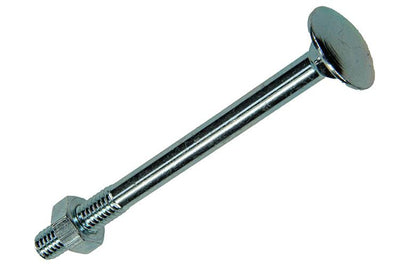 Mack 1020201 - houtbout + moer verzinkt 22 stm6 x 70 mm | 5 stuks