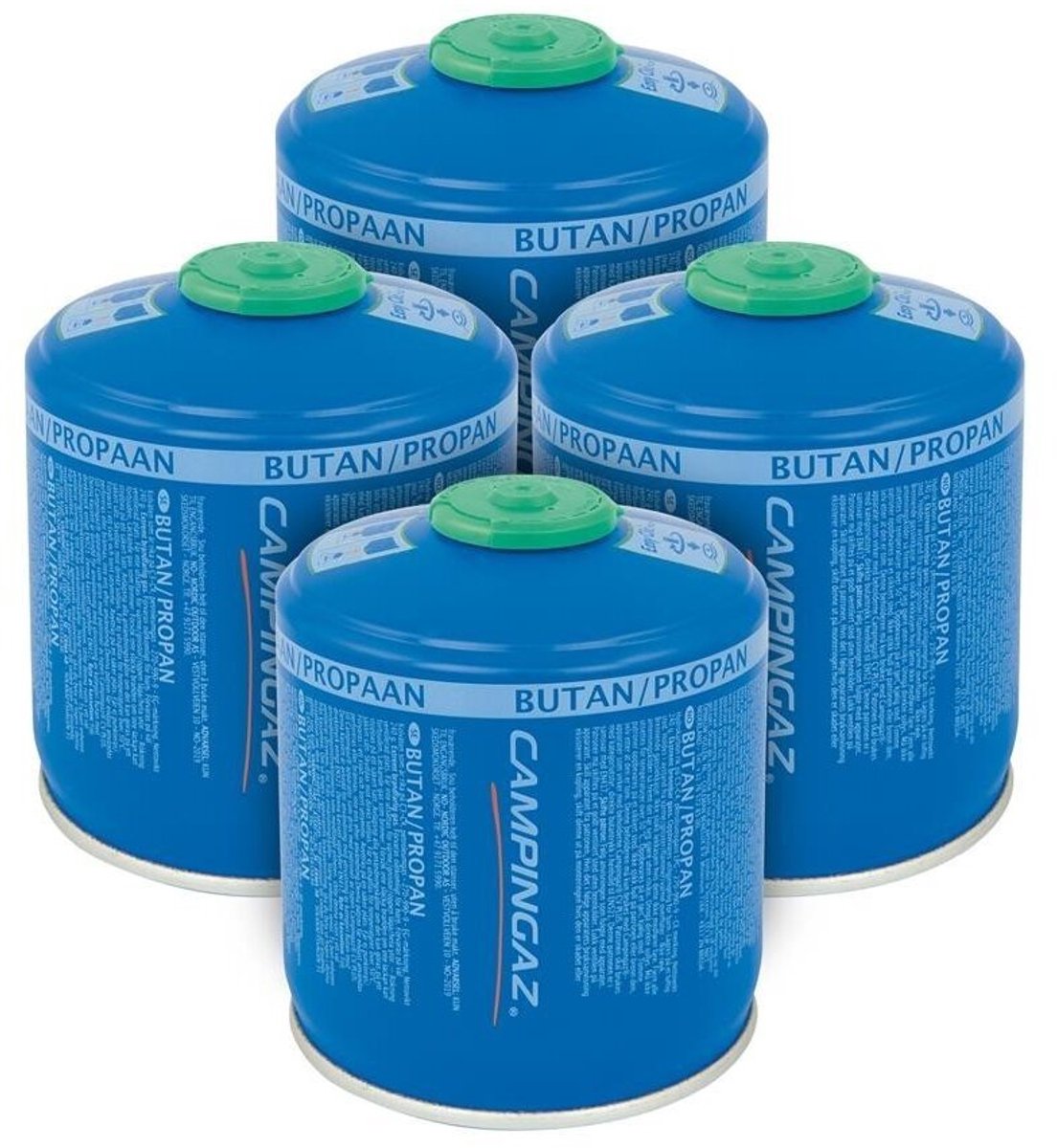 Campingaz cv300 plus cartridge - 4 stuks - kliksysteem - 240 gram butaan propaan - gas