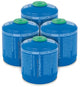 Campingaz cv300 plus cartridge - 4 stuks - kliksysteem - 240 gram butaan propaan - gas