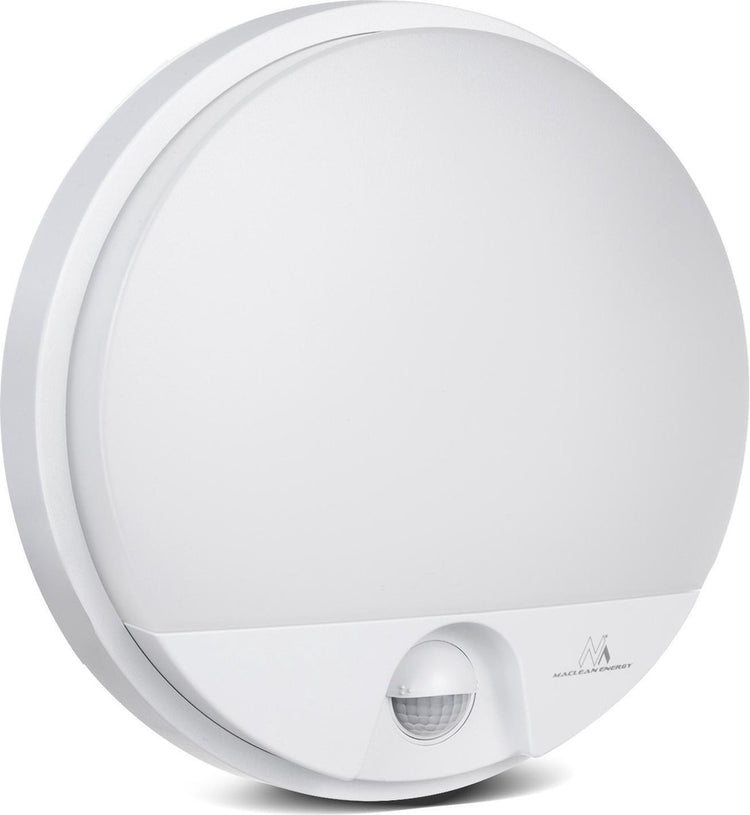 Maclean - led-lamp met infrarood bewegingssensor mce291 w 1100lm 15w ip54 - wit