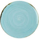Bord nova saturno gespikkeld blauw porselein
